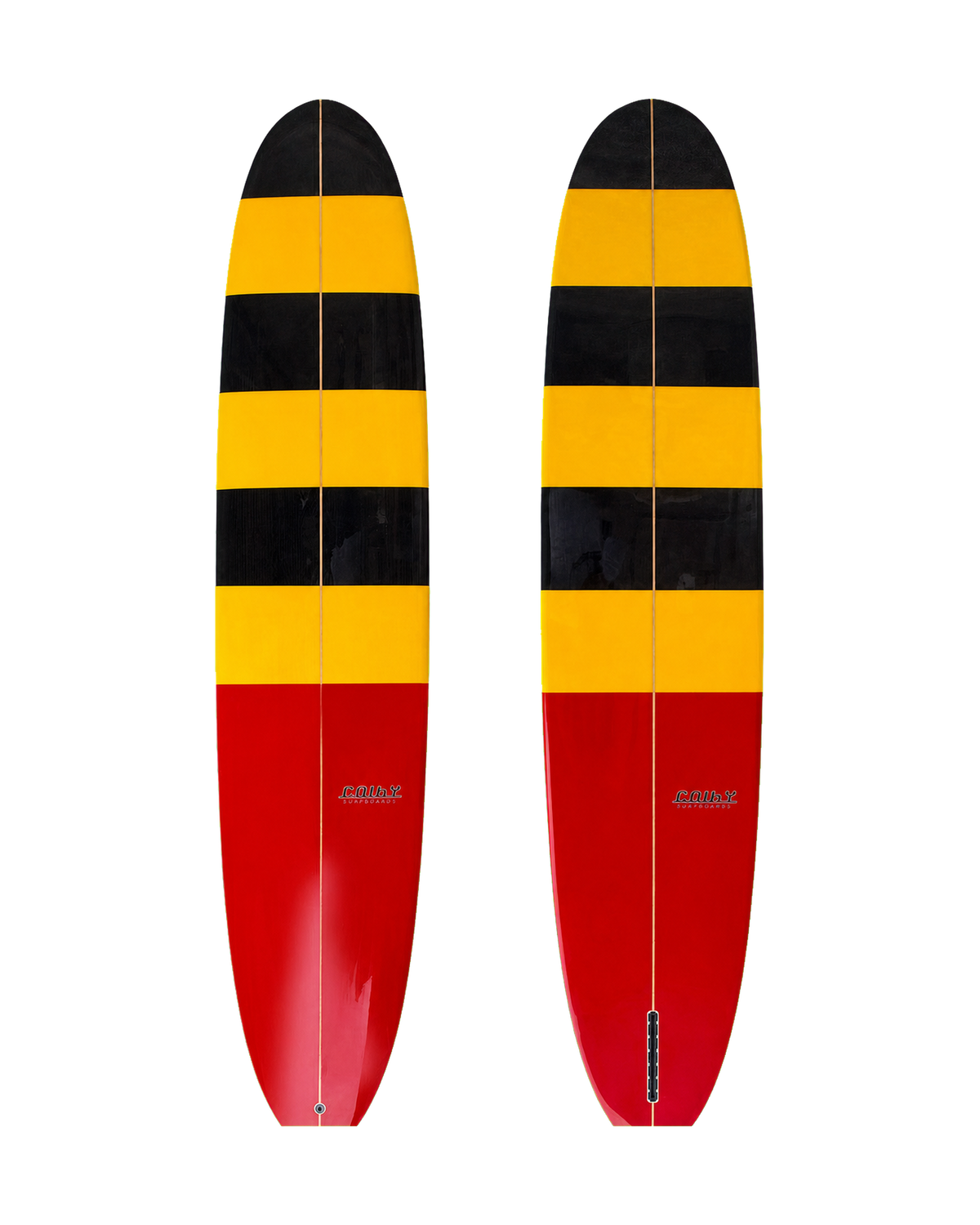 Sea Gull surfboard deck and underside